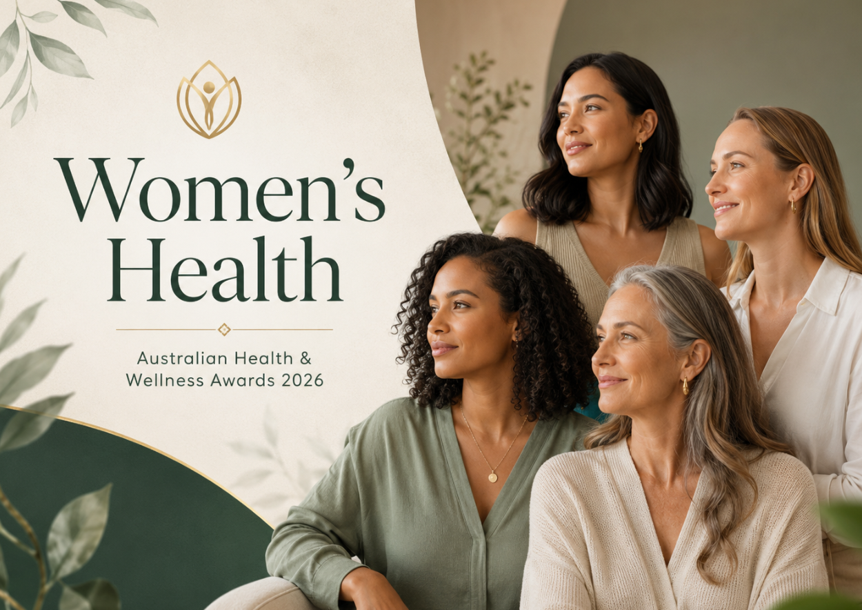 Women’s Health category feature image for the Australian Health and Wellness Awards 2026